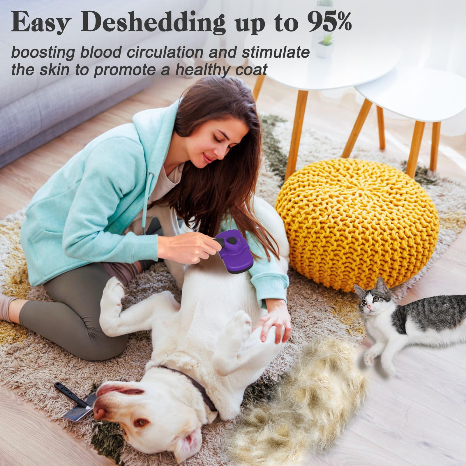 Brosse Dipoo en acier inoxydable, durable et fiable.