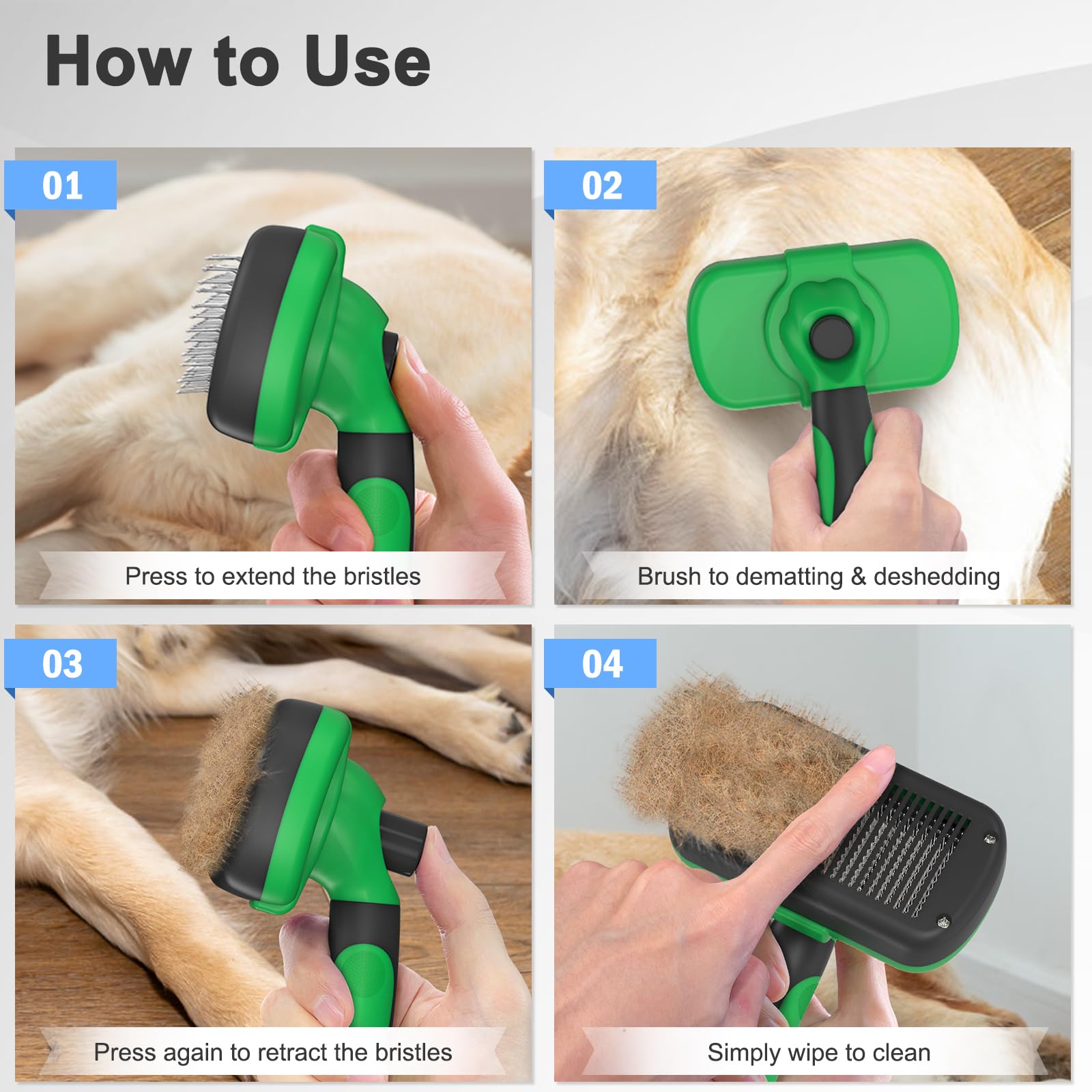 Design vert Dipoo, routine de toilettage domestique plus agréable.