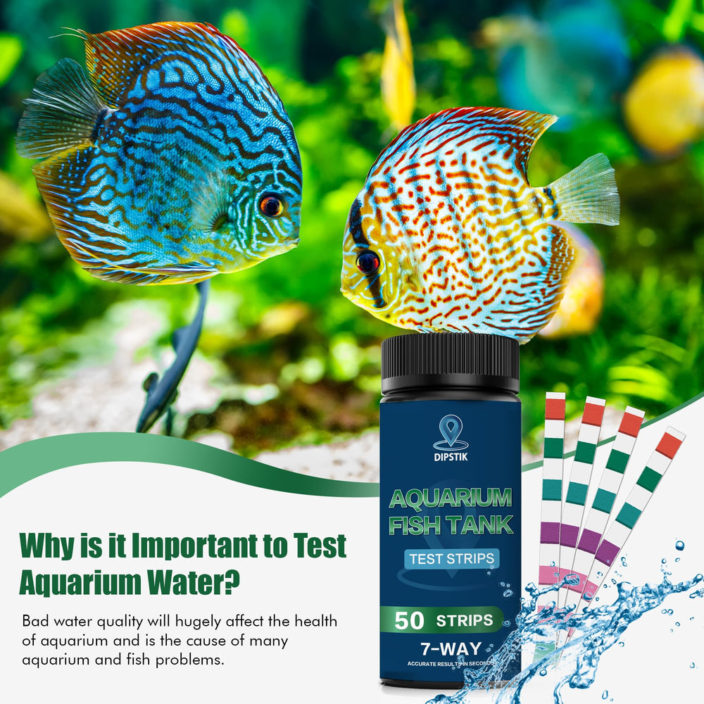 DipStik adapté aux eaux douces et salées, polyvalence pour aquariums.