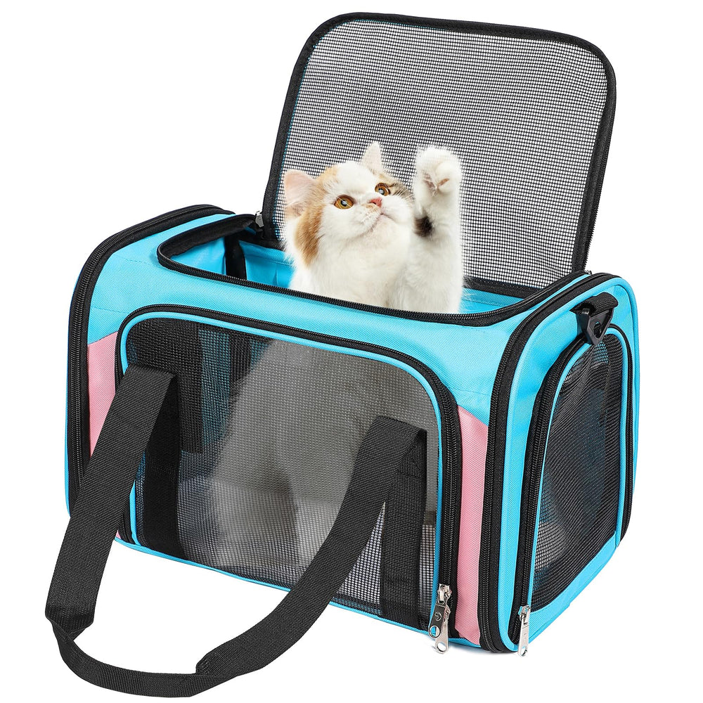 Porte-chat Discala avec ouverture de ventilation pour le confort en voyage