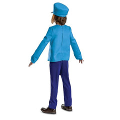 Disguise Dog Man : détails de la combinaison pour un look fidèle.