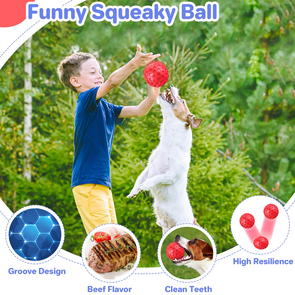 Balle interactive DISSKNIC pour chiots, parfait compagnon de jeu.