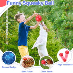 Balle interactive DISSKNIC pour chiots, parfait compagnon de jeu.