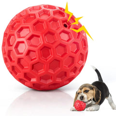 Balles sifleuses DISSKNIC pour petits chiens, stimulent la curiosité et le jeu.
