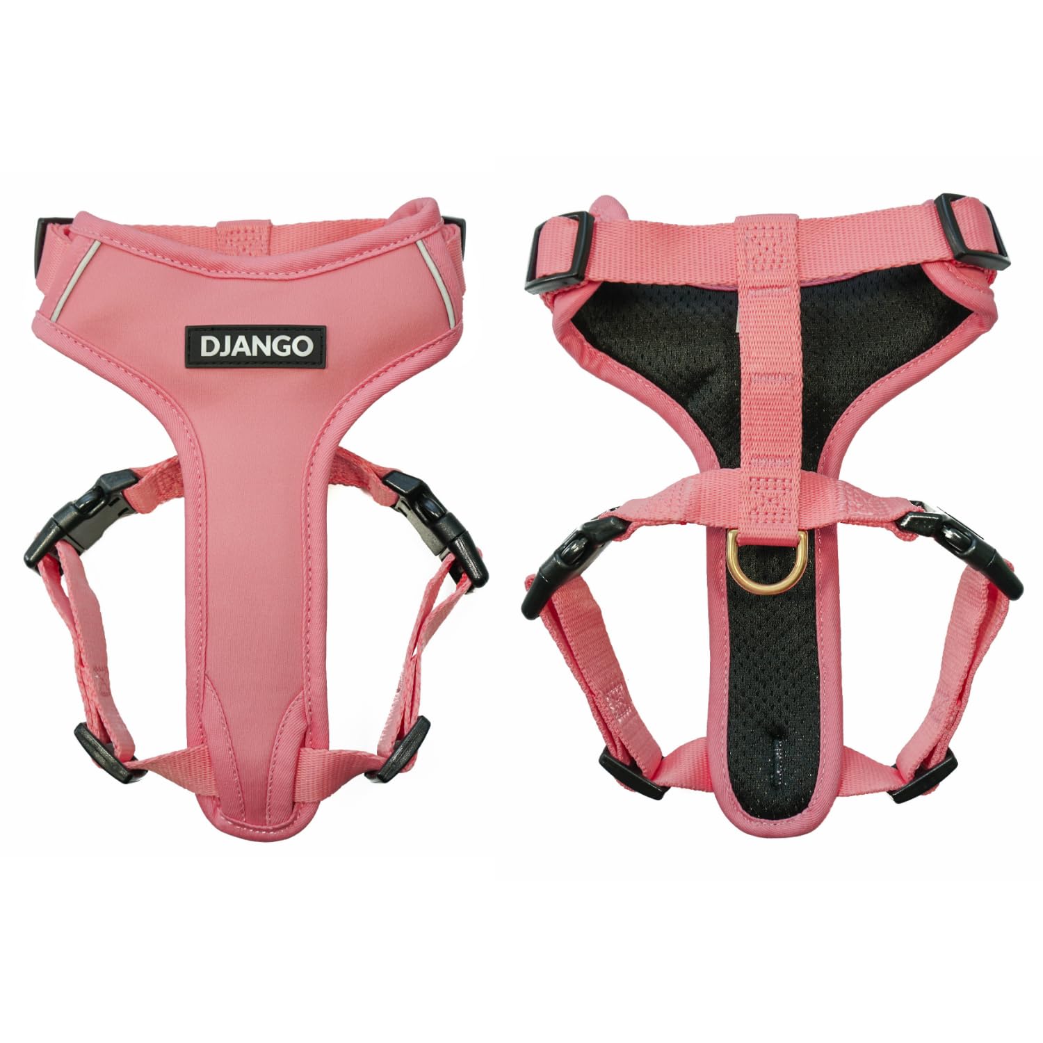 Harnais DJANGO Adventure en plein air, confort durable pour les promenades quotidiennes.