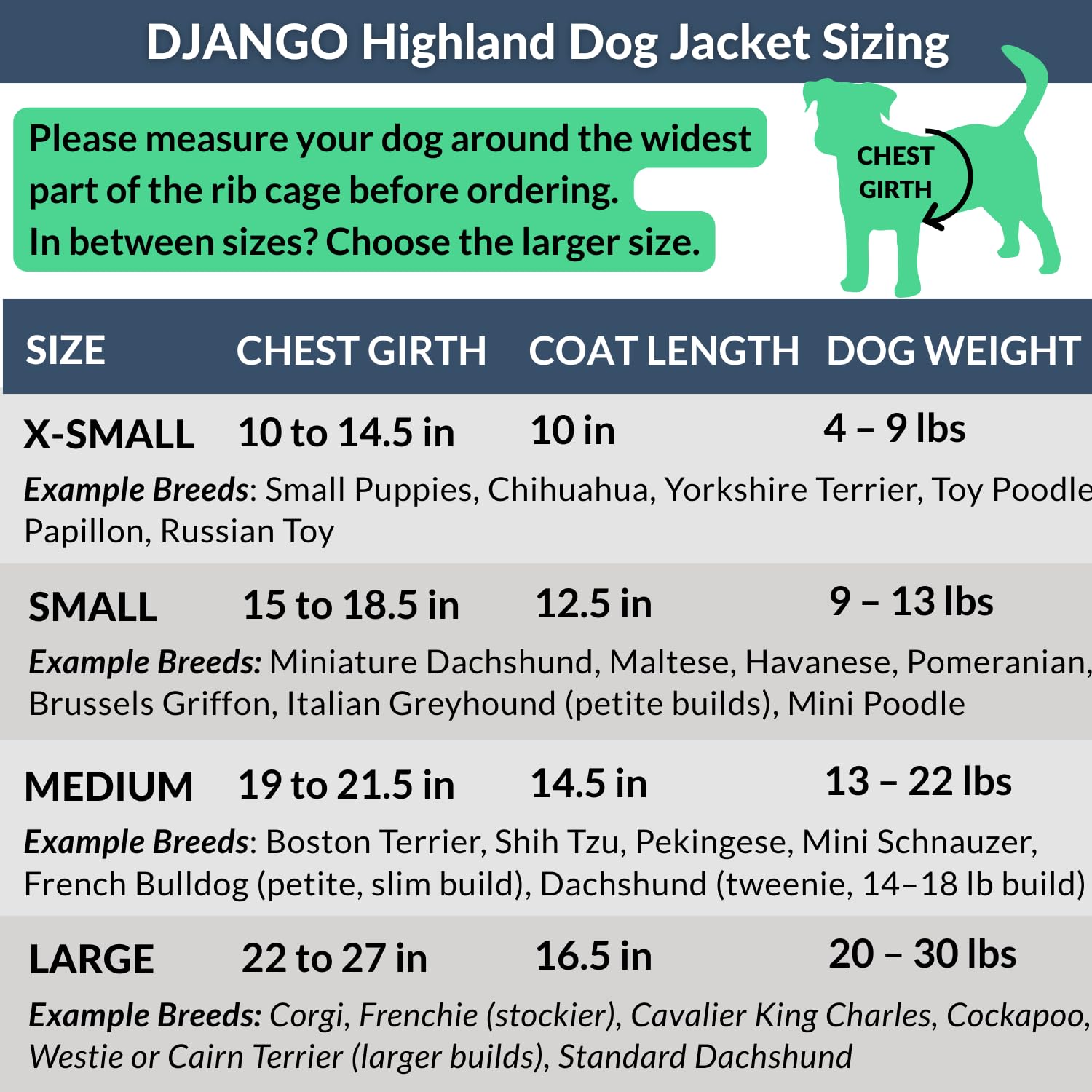 DJANGO Highland Jacket fermeture ventrale Velcro pour enfiler rapidement.