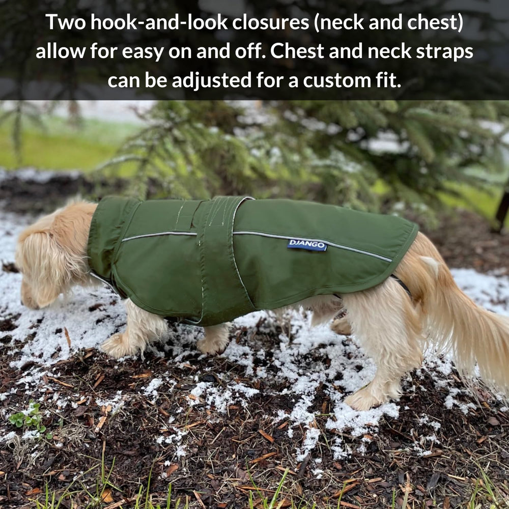 DJANGO manteau-chien doublure légère offre un confort accru pendant les balades.