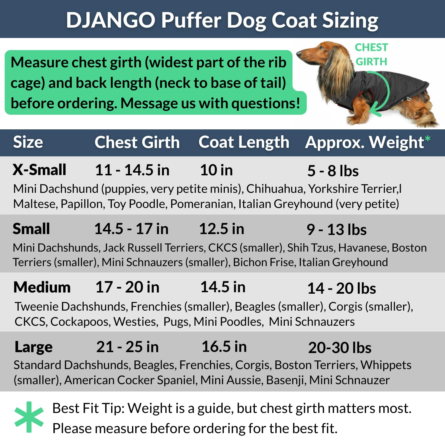 DJANGO manteau chien, emmanchures larges facilitant l'enfilage avec harnais.