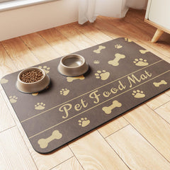 Tapis DK177 absorbant pour animaux, absorbe rapidement les liquides et protège le sol.