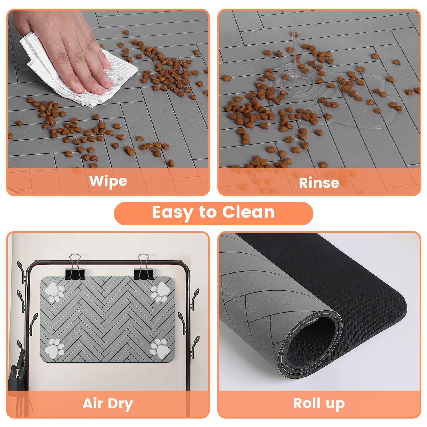 DK177 Tapis durable et doux, respectueux des animals.