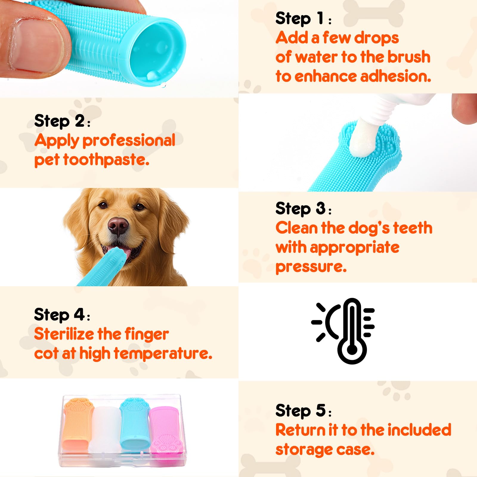dlnope brosse-dent-silicone-doux: silicone alimentaire sûr pour chien