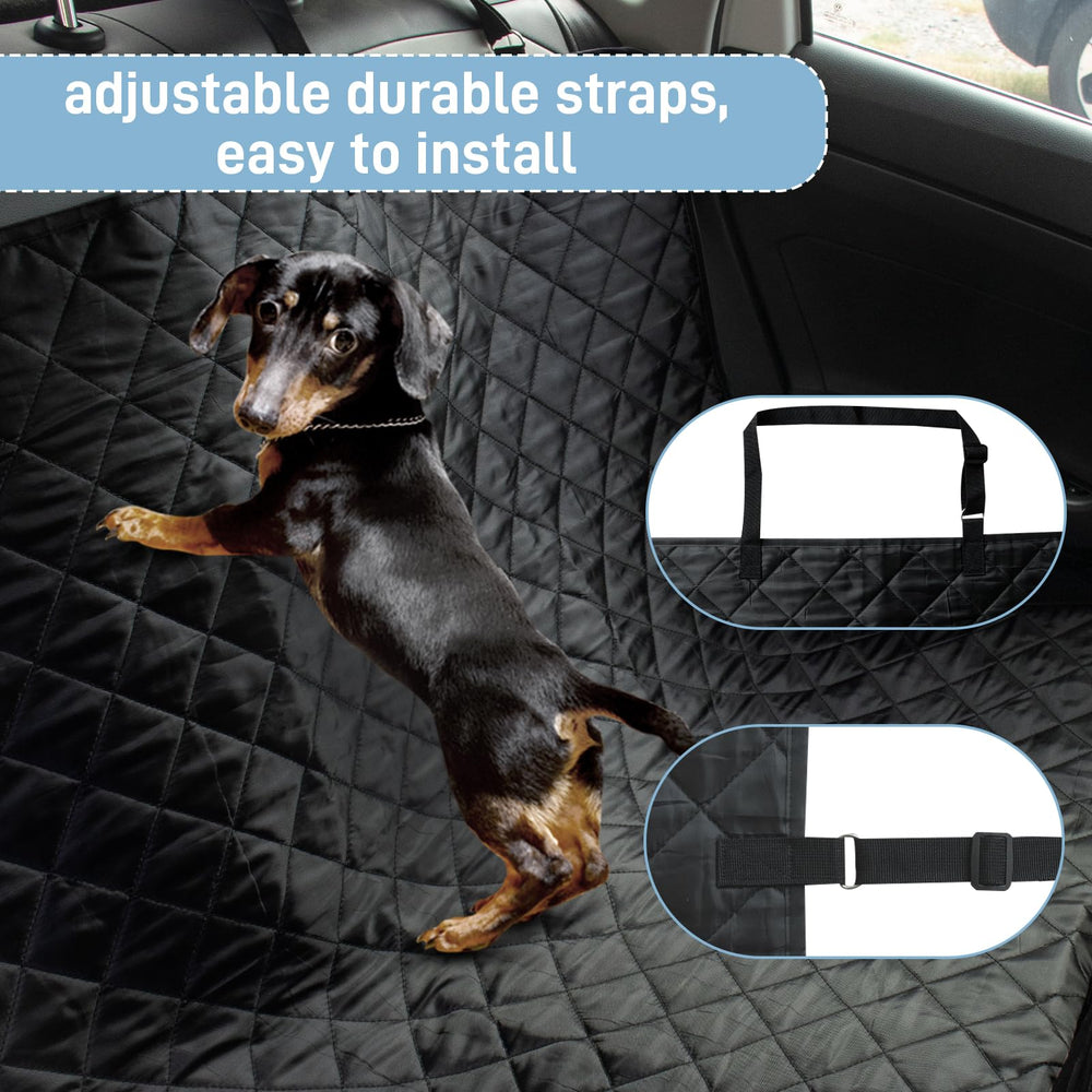 Hamac chien DMS PROTECTOR pour voiture, sécurité et confort en trajet.