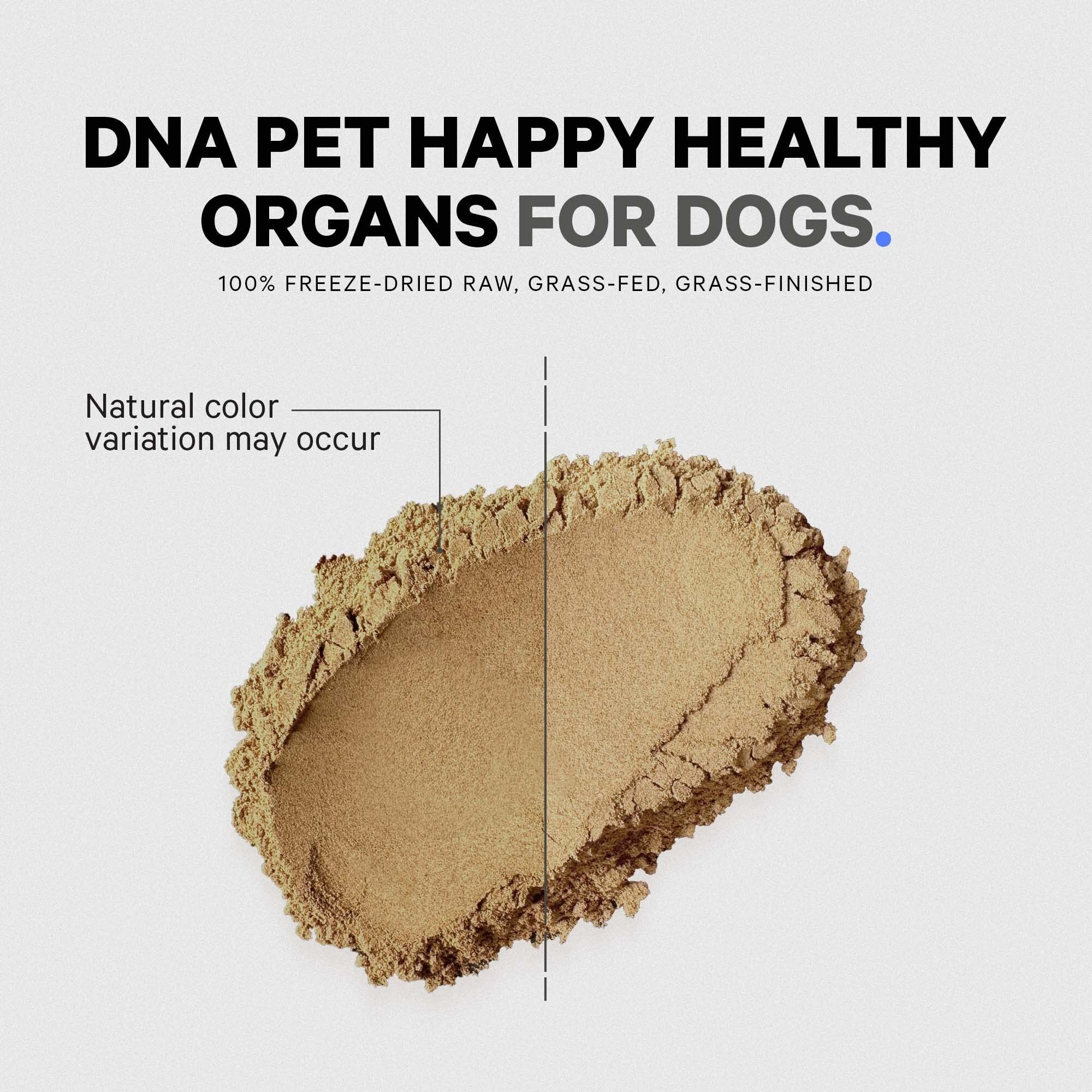 DNA PET Happy Healthy Organs thymus bovin, soutien potentiel du système immunitaire canin.