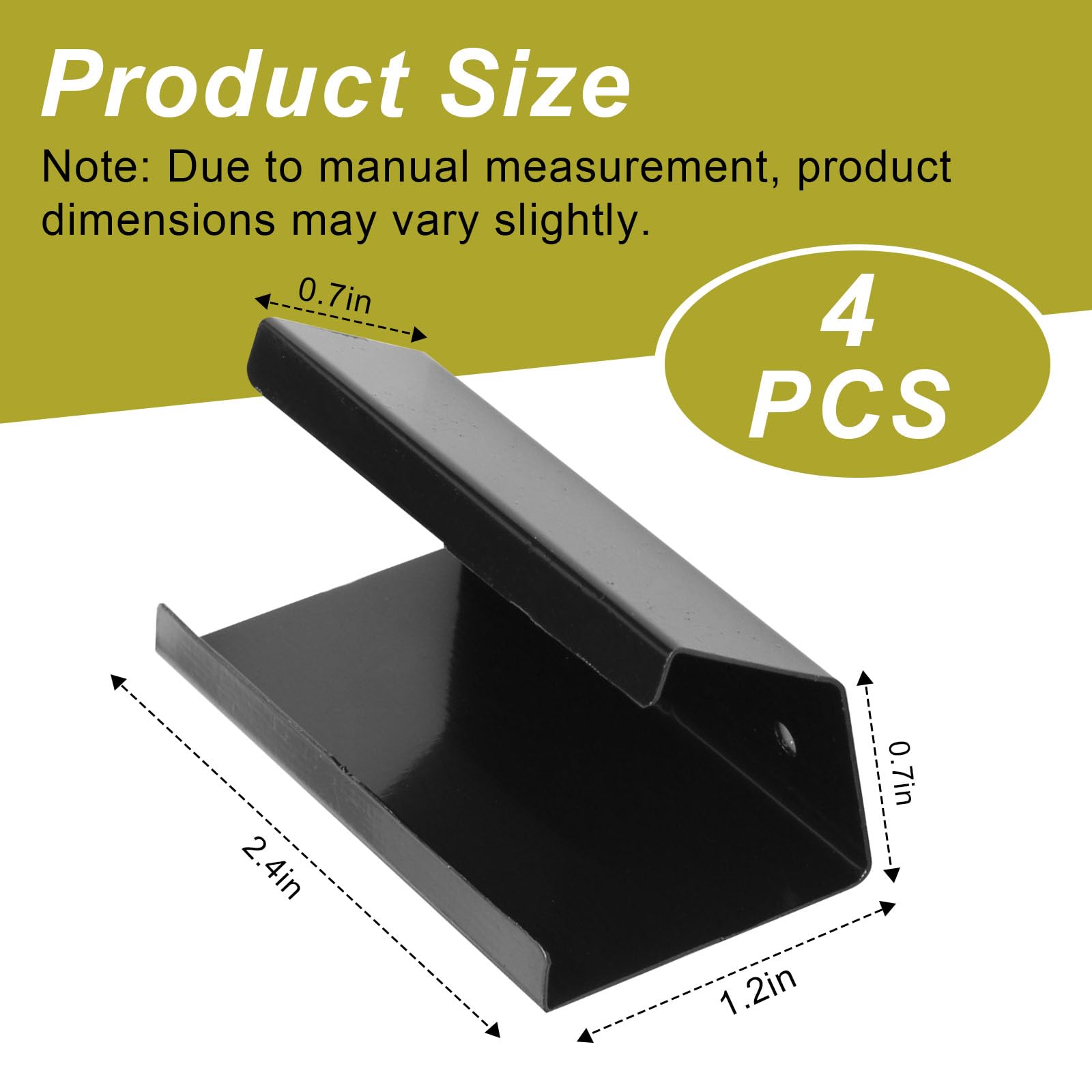 Ensemble de quatre clips DNIUAXZ pour terrarium – installation rapide et pratique.