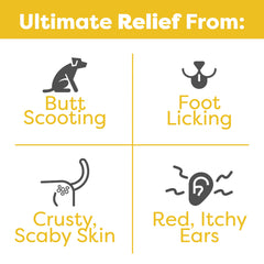DocItchy Itch Defense: gommes souples faciles à donner pour allergie canine.