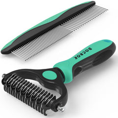 Docrok brosse de toilettage pour animaux, démêlage en douceur et nœuds réduits.