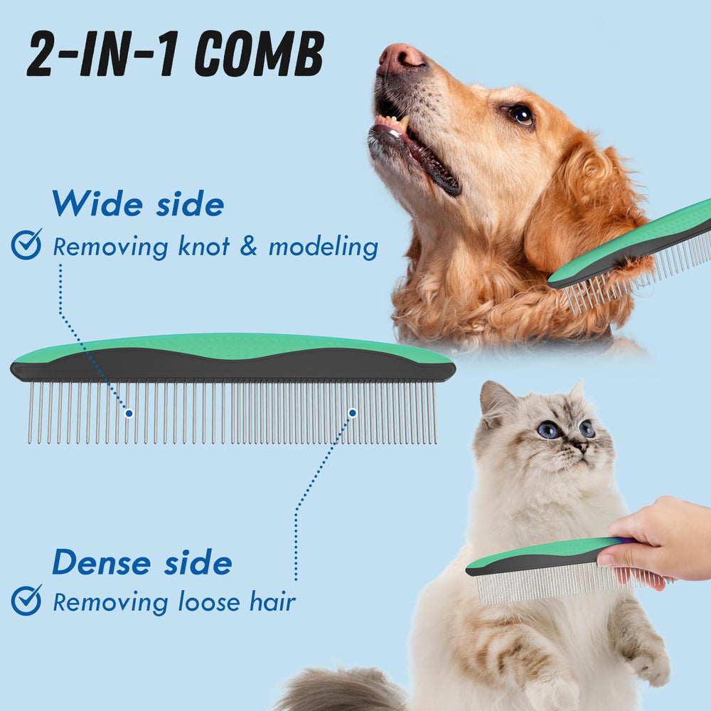 Docrok râteau sous-poil pour chiens et chats, démêlage efficace sans tirer.