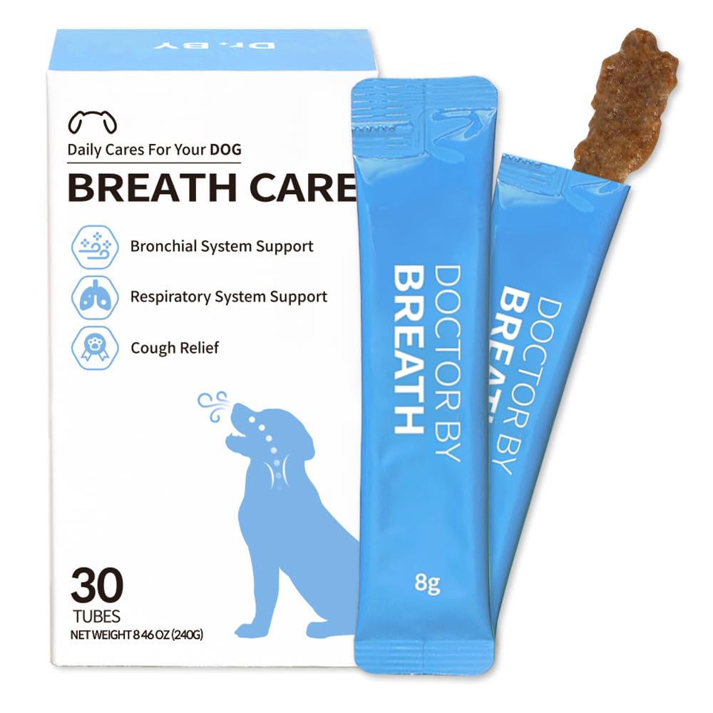 Doctor By Breath flacon-respiration-chien: soutien potentiel des voies respiratoires.