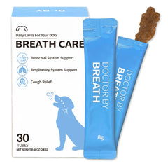 Doctor By Breath flacon-respiration-chien: soutien potentiel des voies respiratoires.