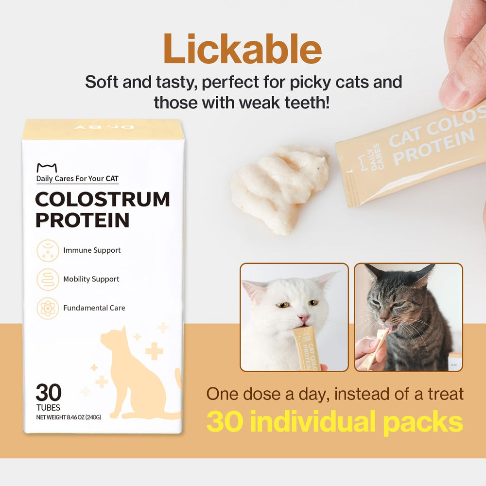 Docteur By Cat Colostrum: senior-confort, formule adaptée et récupération.