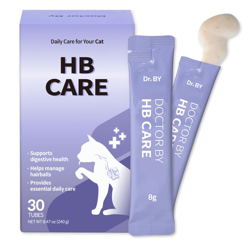 Doctor By HB Care - traitement boules de poils chat, soutien digestif naturel.