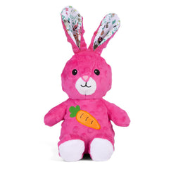 Jouet peluche DODODOLA éléphant rose, parfait pour divertir et stabiliser l’activité du chien.