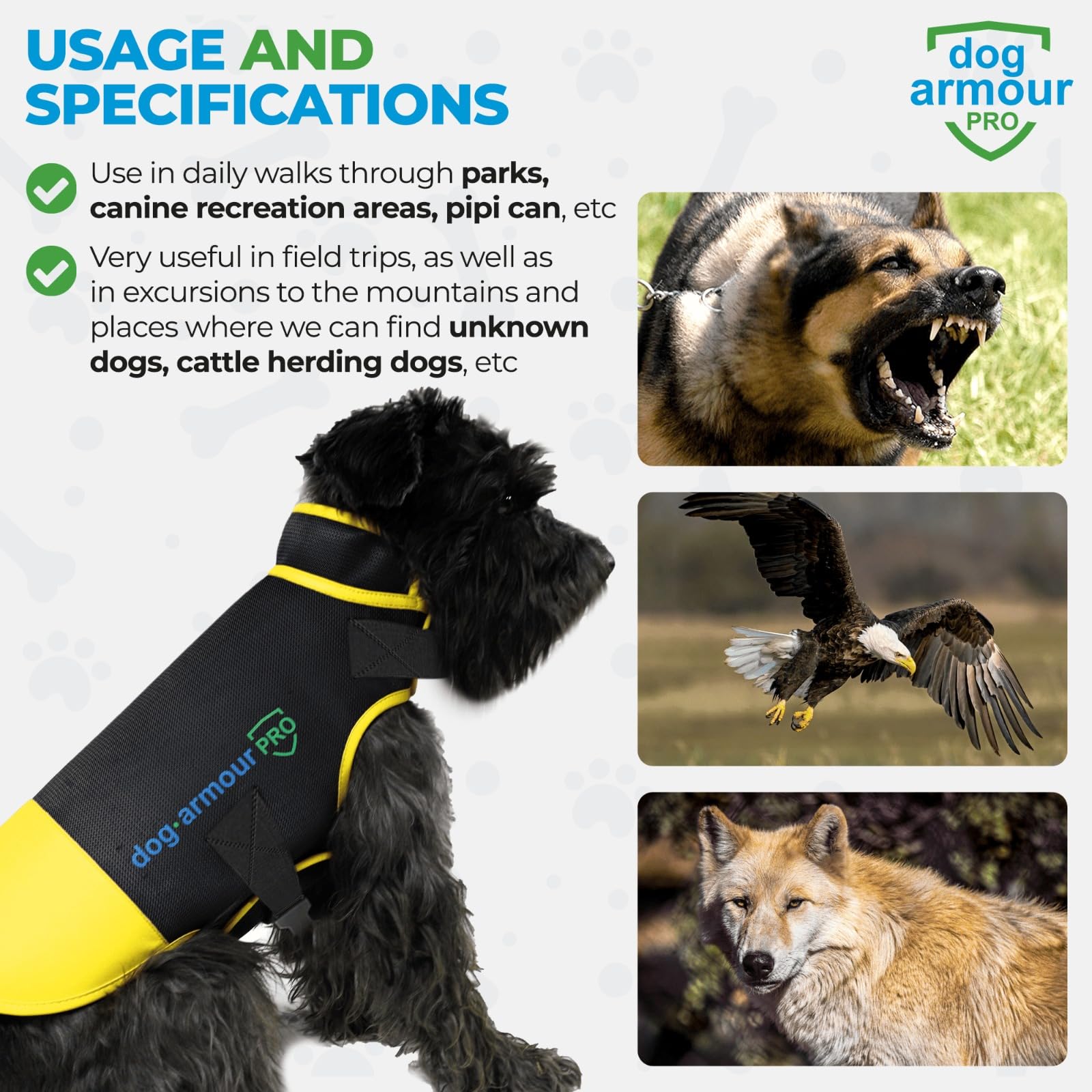Dog Armour Pro imperméable garde votre chien au sec