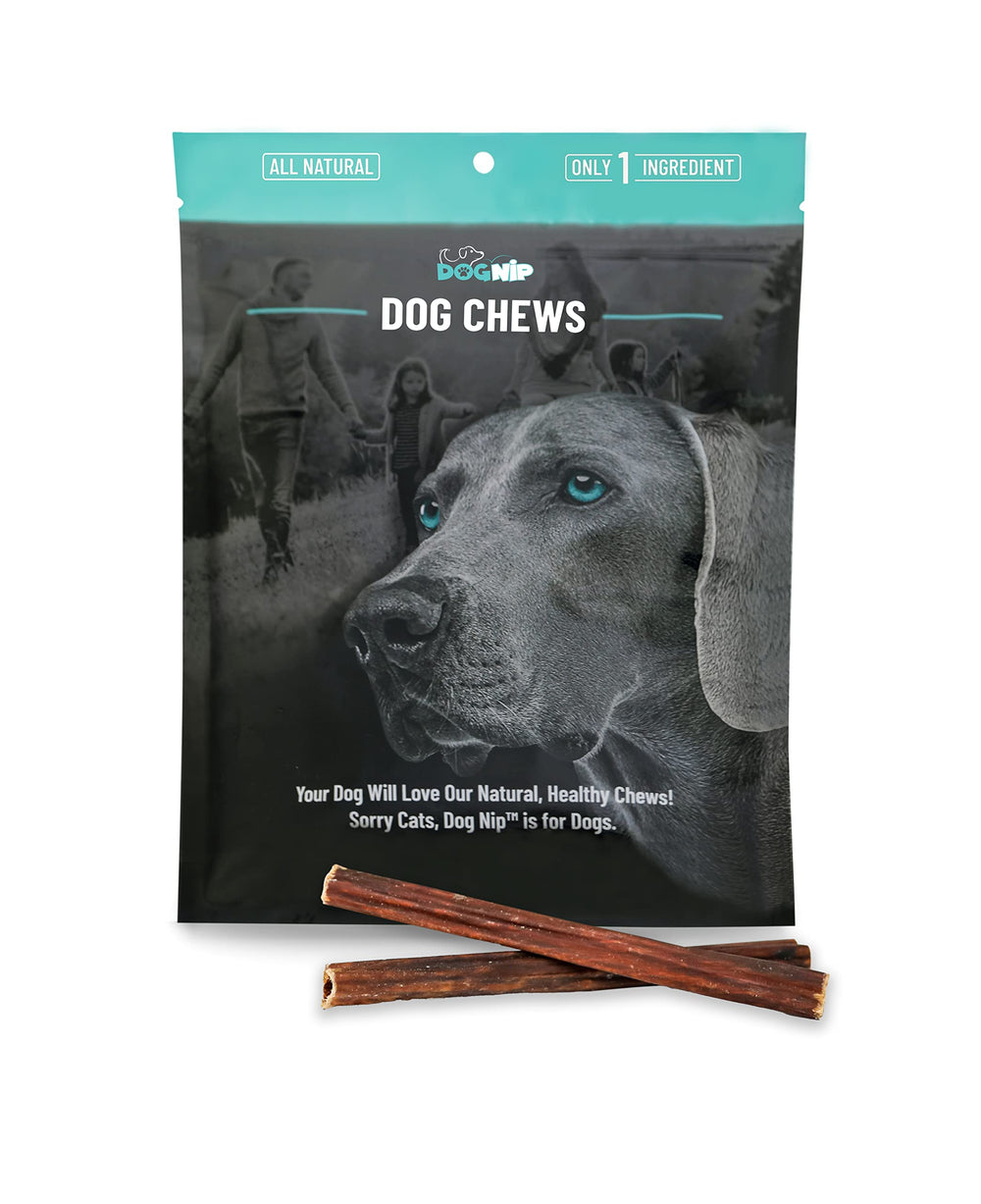 Dog Nip bâton taffy sans odeur 6 pouces friandise neutre.