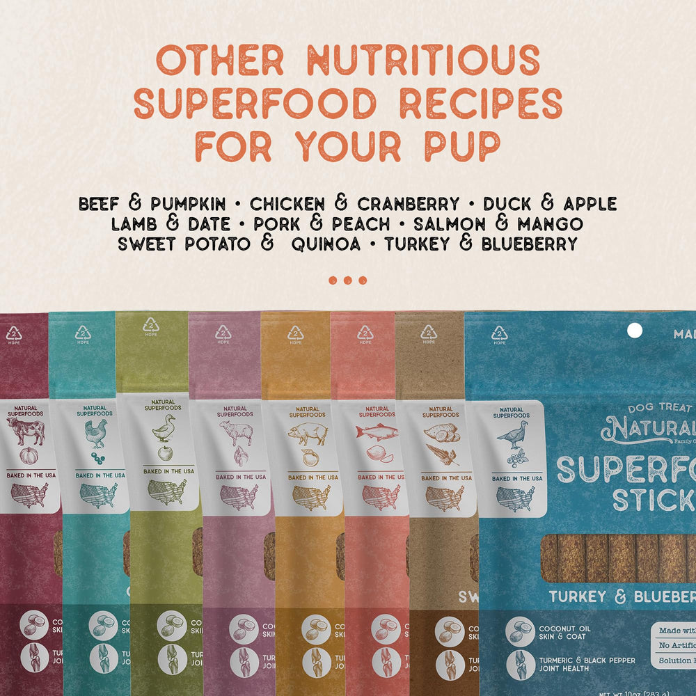 Dog Treat Naturals soutien peau et pelage articulation potentiellement plus mobile.