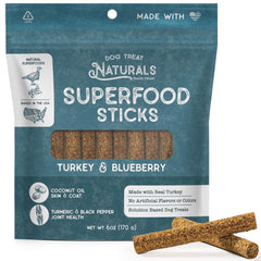 Dog Treat Naturals Superfood Sticks: emballage pratique pour récompenser lors de l'entraînement