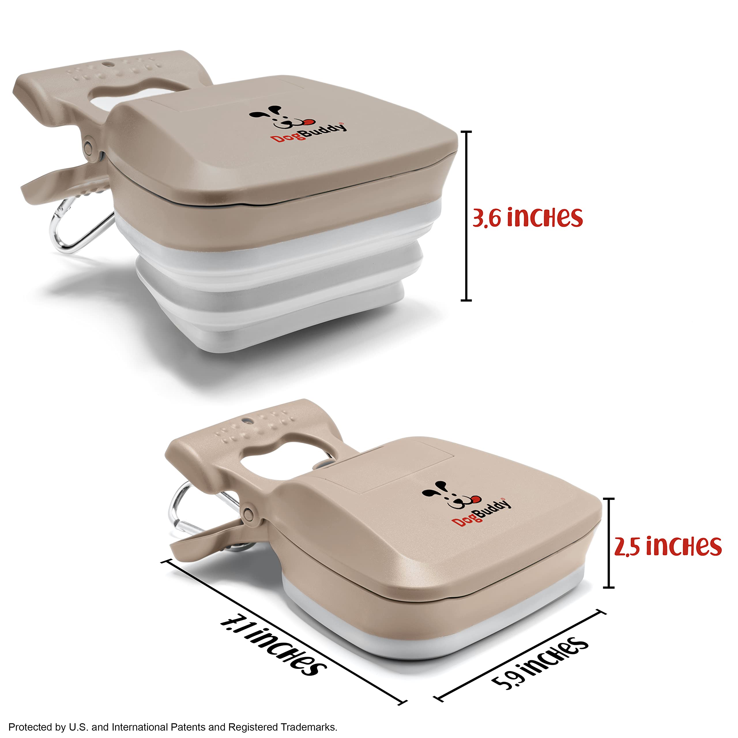 DogBuddy construction durable, conçu pour durer au quotidien.