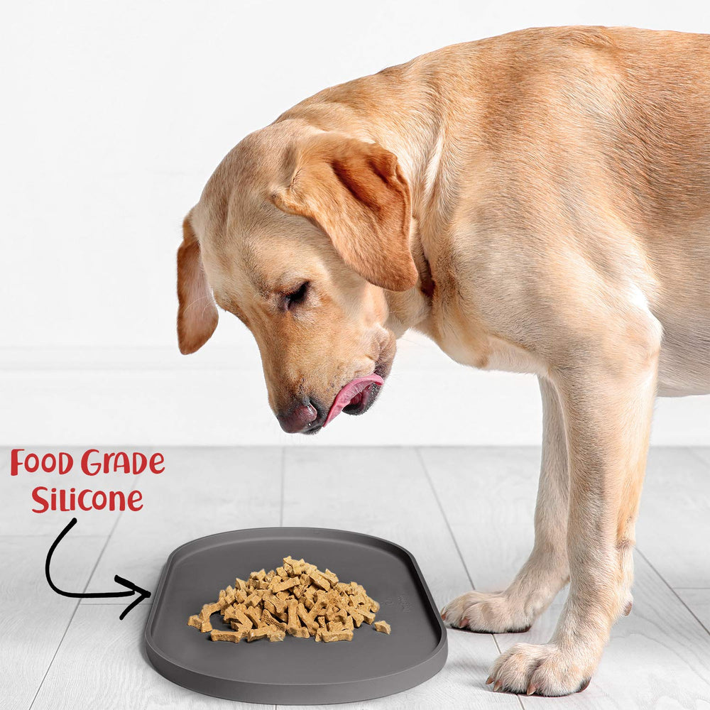 DogBuddy Tapis alimentaire convient chiens et chats pour protéger les sols.