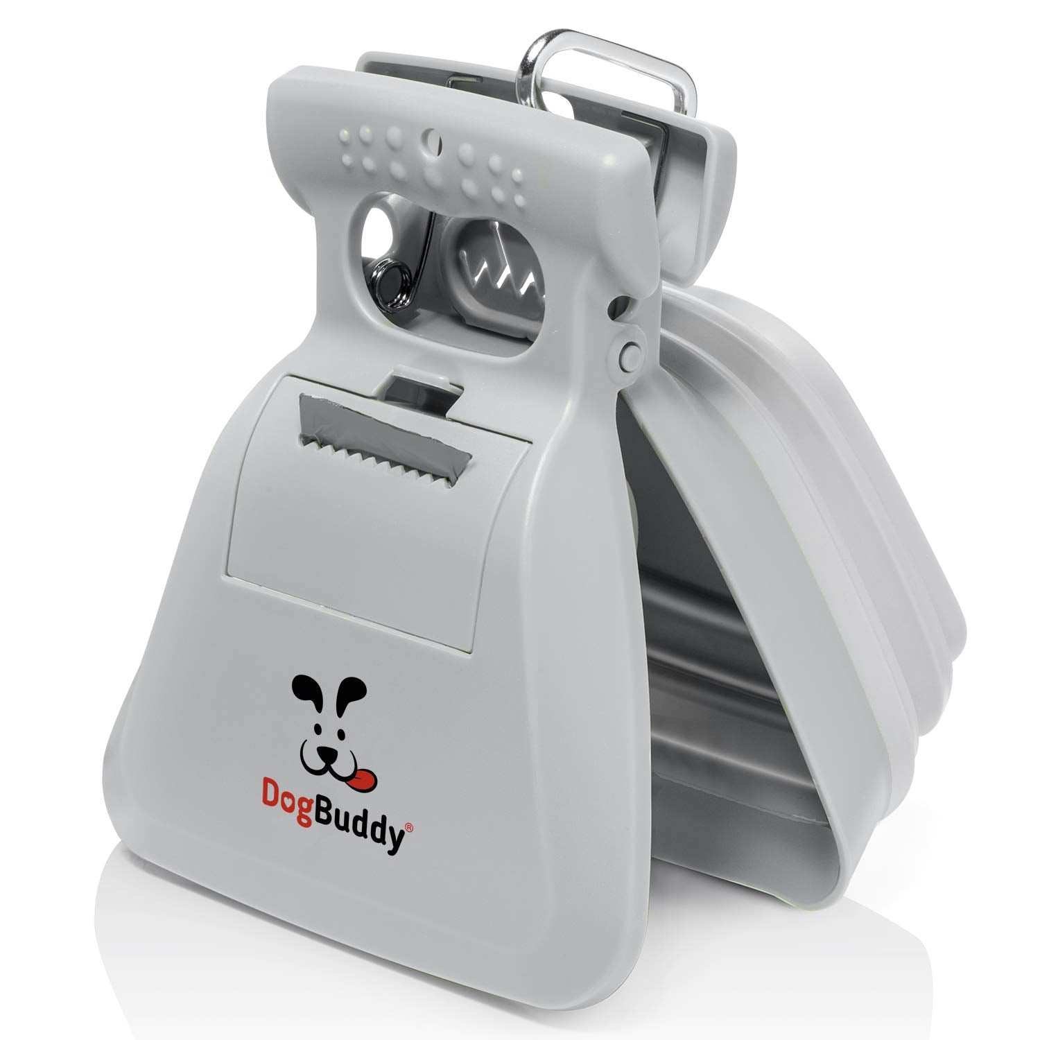 DogBuddy Pooper Scooper portable pour des promenades propres et faciles.