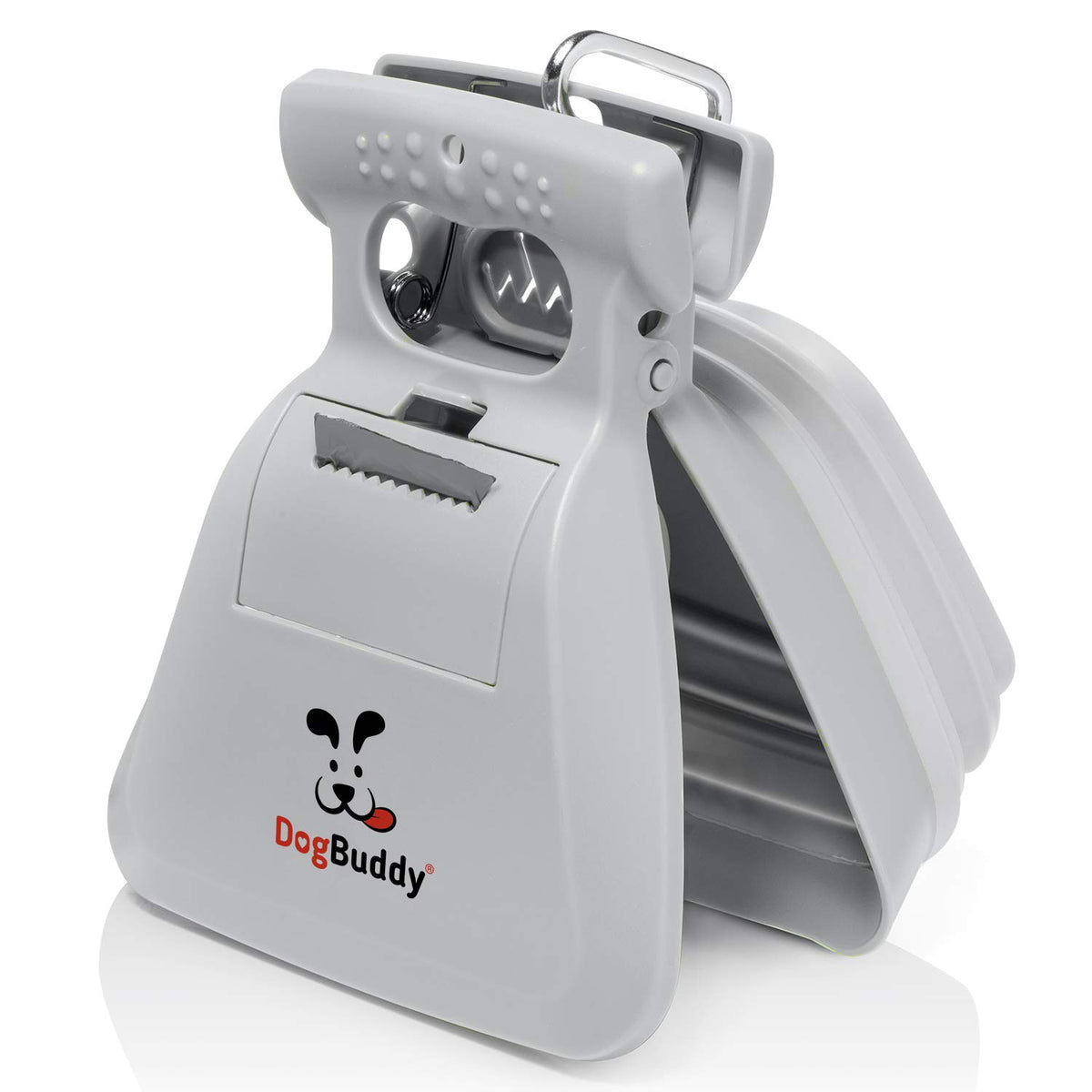 DogBuddy Pooper Scooper portable pour des promenades propres et faciles.