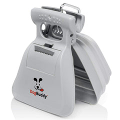 DogBuddy Pooper Scooper portable pour des promenades propres et faciles.