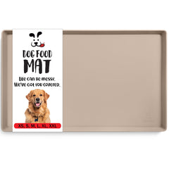 DogBuddy tapis alimentation chien étanche et pratique pour éviter les éclaboussures.