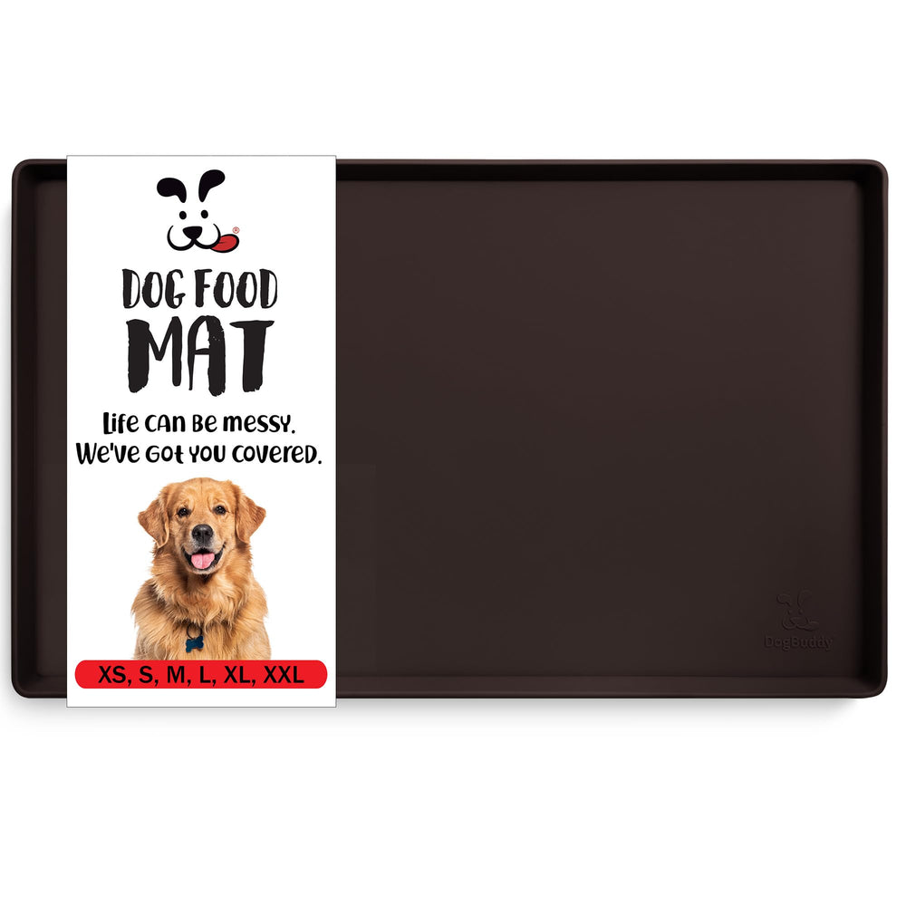 Tapis DogBuddy pour nourriture de chien, résistant à l eau et sans fuite.