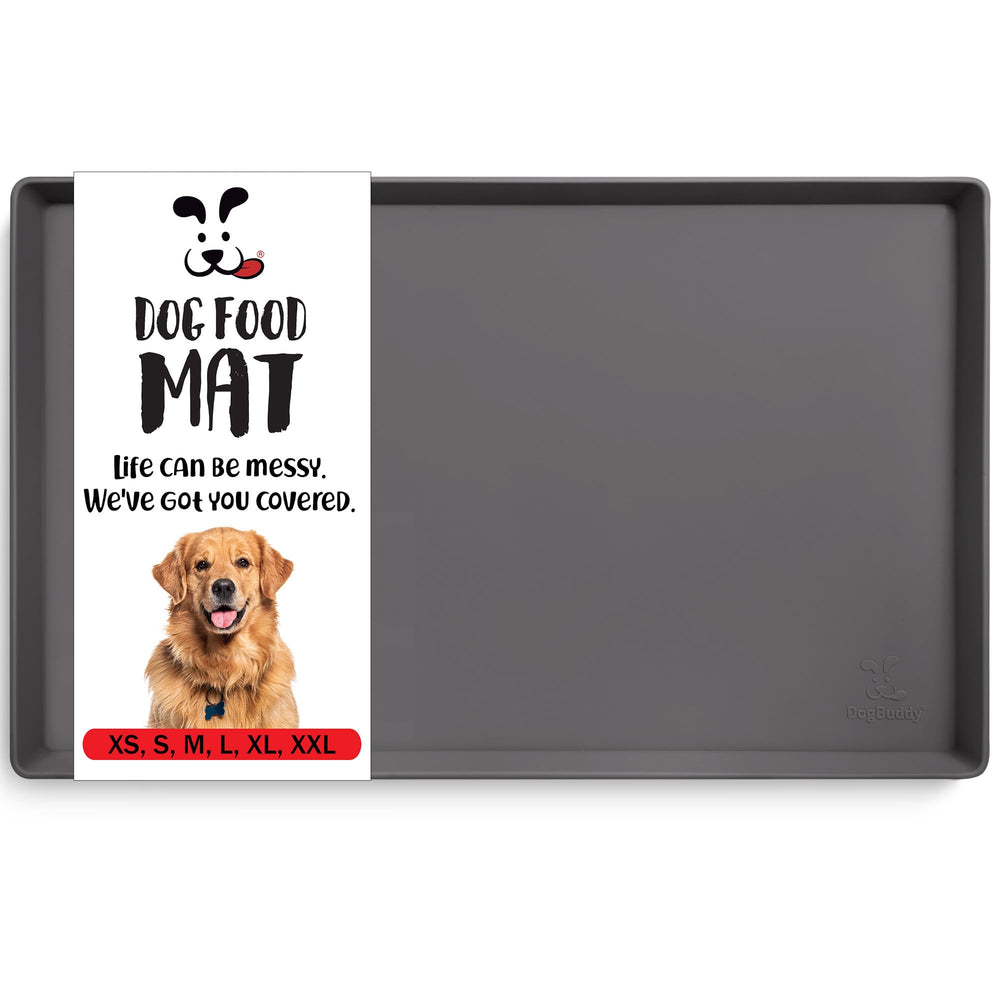 DogBuddy Tapis nourriture chien imperméable protège le sol des éclaboussures