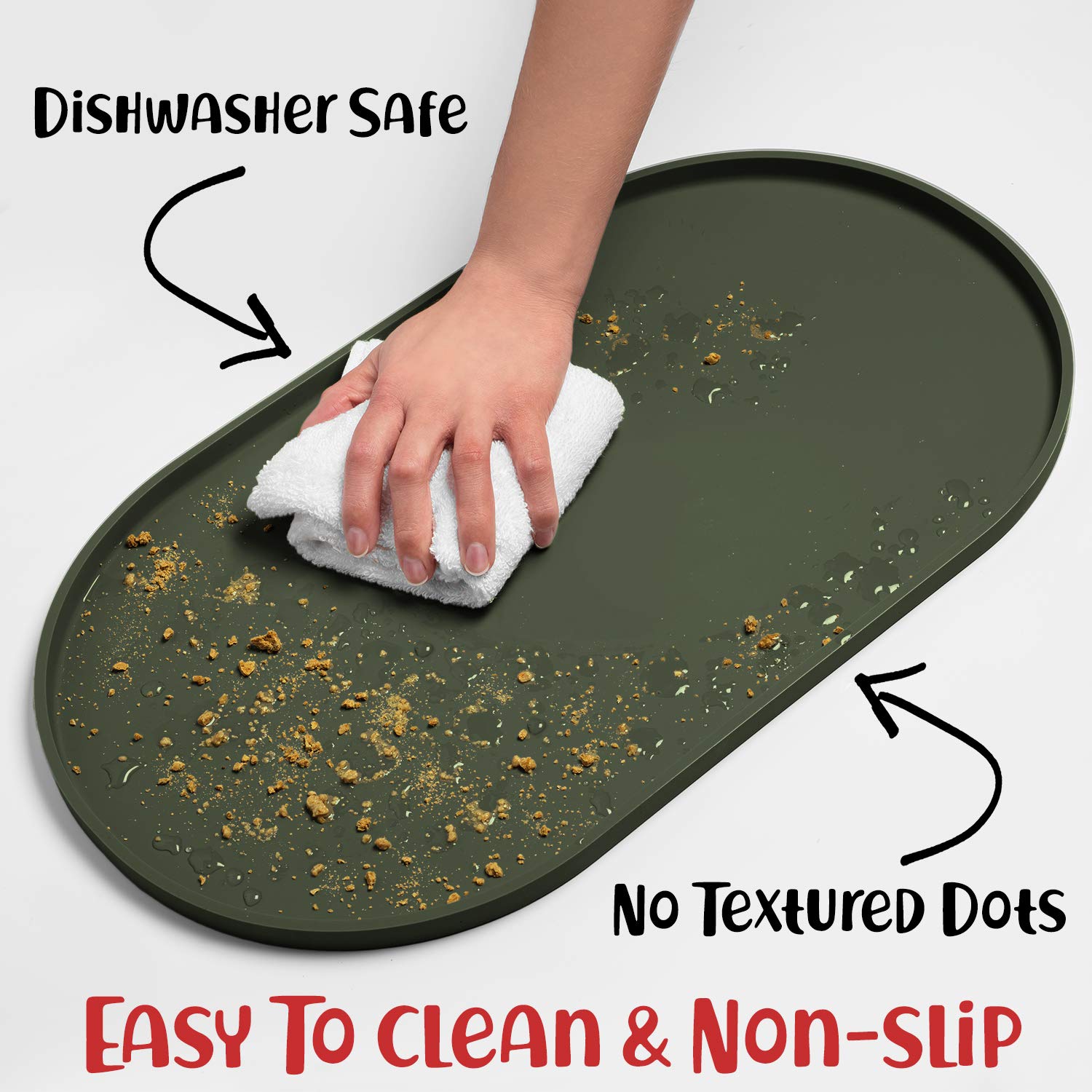 DogBuddy Tapis Rollable Voyage: emportez-le partout, rangement facile.
