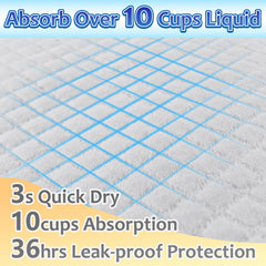 Dogcator absorbant 6 couches, haute capacité pour urine et accidents.