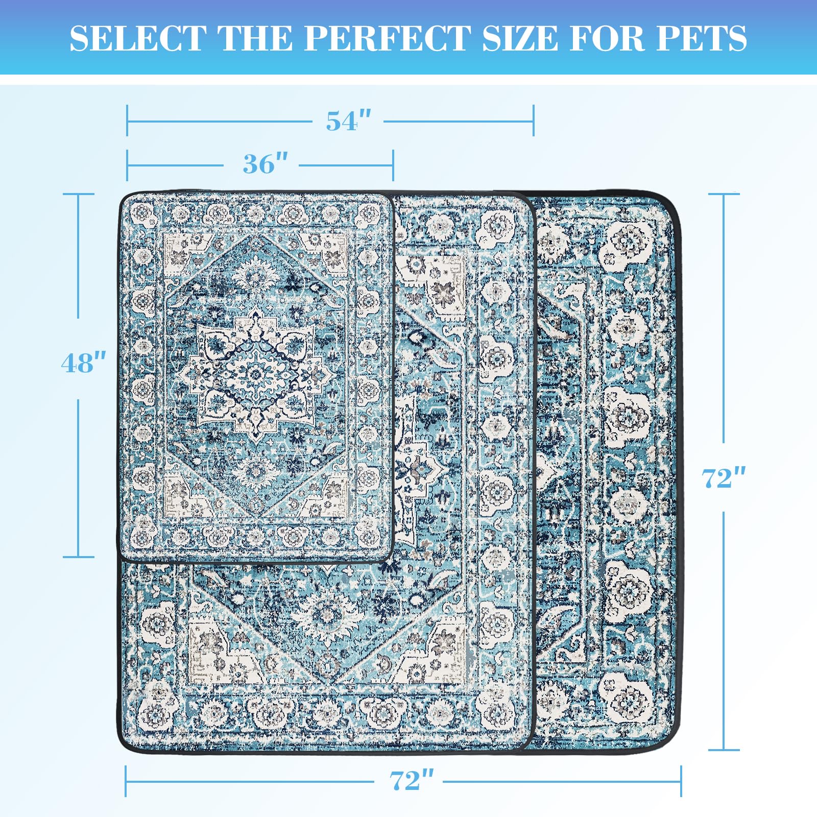 Dogcator tapis réutilisable pour usage quotidien en véhicule.