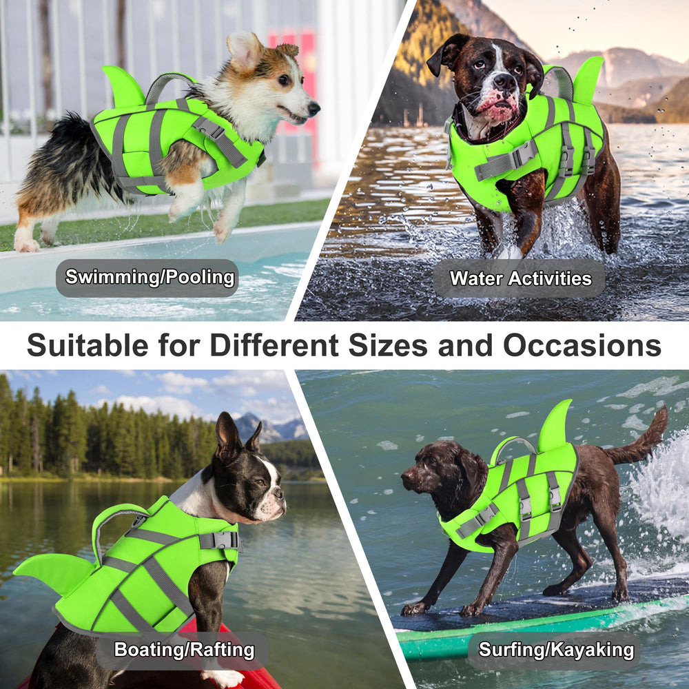 Dogcheer gilet-chien pour natation et planche à pagaie, sécurité légère.