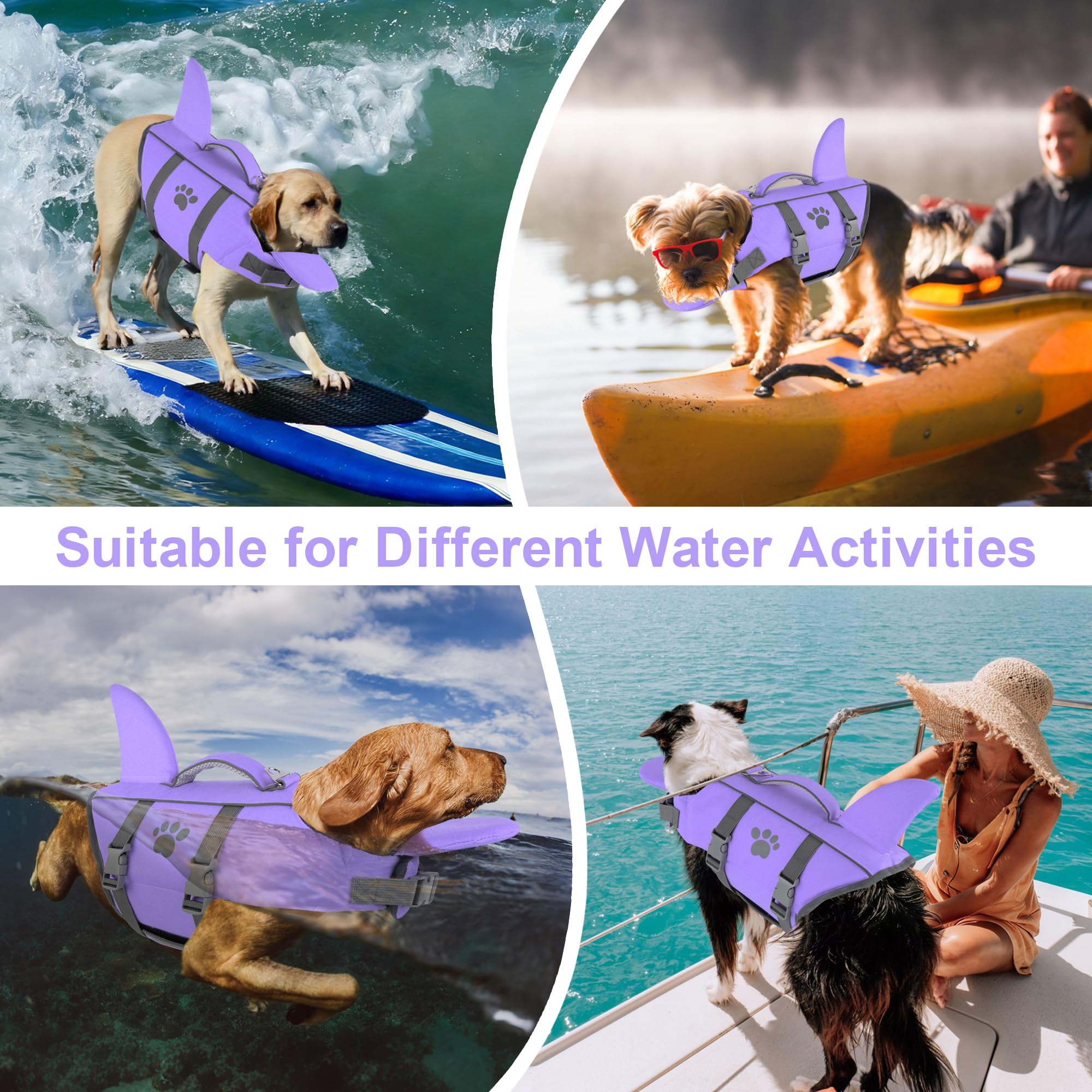 Dogcheer gilet sauvetage chien materiaux résistants : durabilité pour aventures.