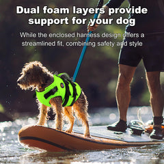 Dogcheer gilet sauvetage chien poignée sauvetage rapide pour intervention.