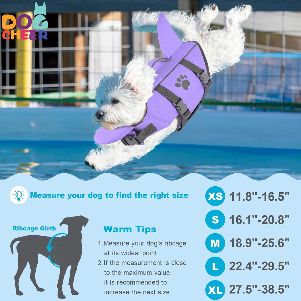 Dogcheer gilet sauvetage chien rembourrage-haute-flottabilite : flottabilité fiable.