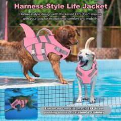 Dogcheer gilet, flottabilité supérieure pour natation fluide et sécurisée.