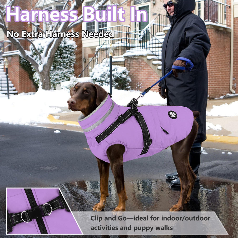 Dogcheer manteau avec doublure polaire douce pour le confort lors des promenades.