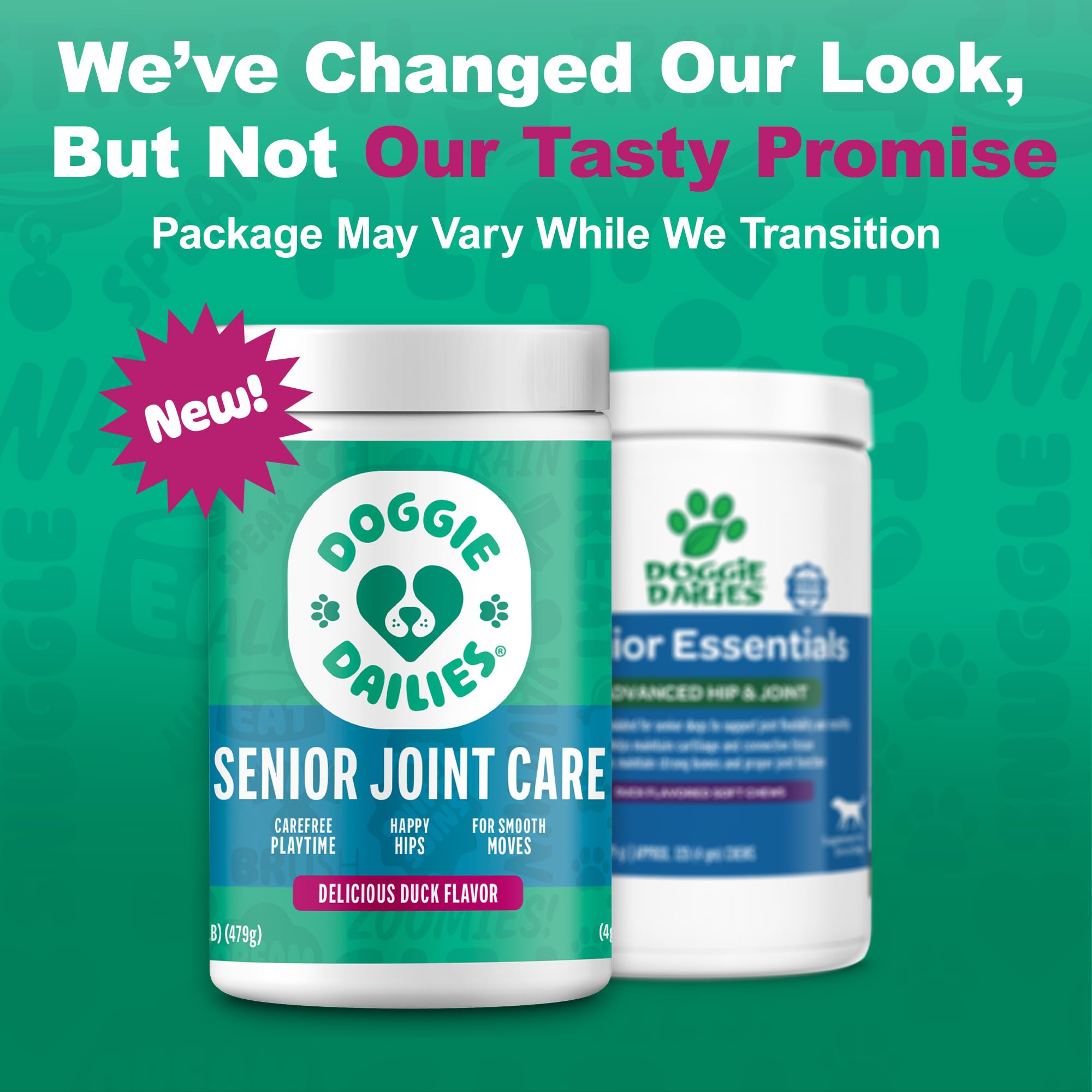 Doggie Dailies chews-canard-arôme: bouchées savoureuses lors de la routine.