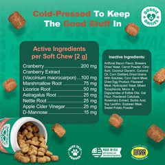 Doggie Dailies – racine de réglisse, saveur naturelle et soutien quotidien.