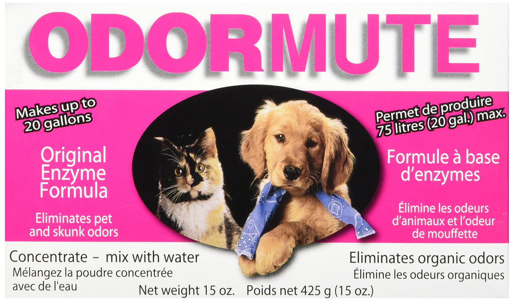Doggie Dooley Odormute – poudre pour tapis et tissus, réduction des odeurs durable.